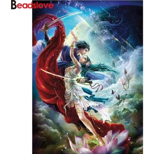 Christmas decorations for home ,3D DIY,Full,Square,Diamond painting,swordsman,Unfinished Diamond Embroidery,Home decoration