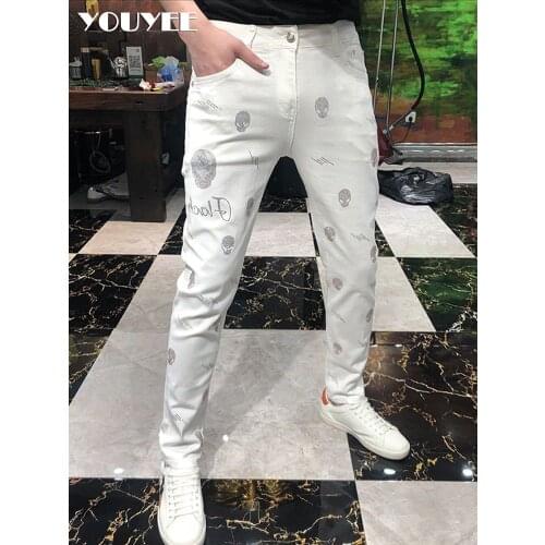 Узкие мужские брюки BORUNKE China At AliExpress