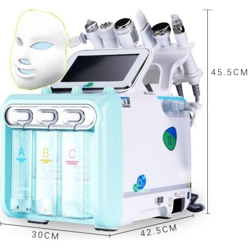 Hot Sale !!!7-in-1 H2O2 water-oxygen jet exfoliation Hydra Beauty skin cleansing multifunctional facial skin care equipment
