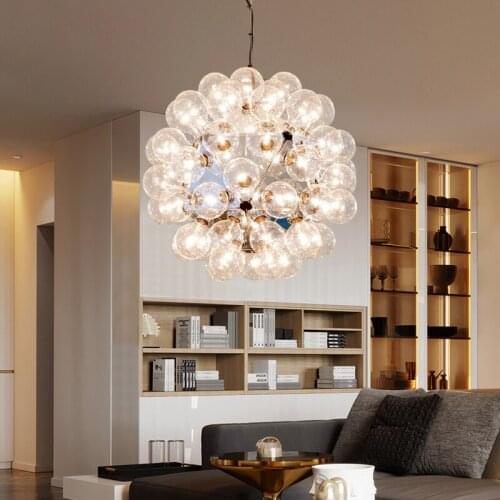 Classic Nordic postmodern living room chandelier creative model room designer restaurant dandelion chandelier
