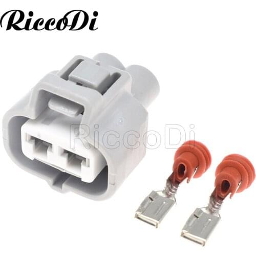 1-20 Kit 4.8mm Sumitomo 2 Pin Ways Female Hydraulic Motor Plug Waterproof Auto Connector For Toyota 6189-0425