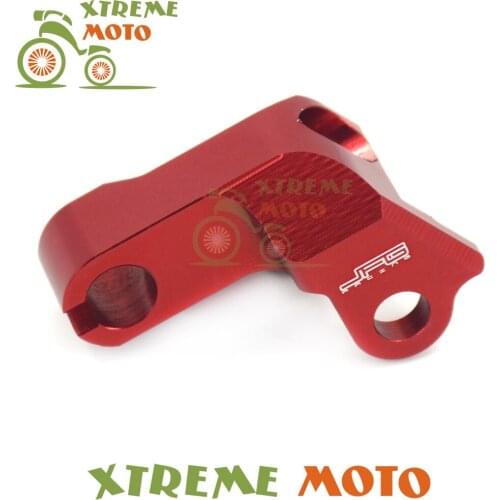 Red CNC Motorcycle Racing Engine Clutch Line Clamp Cable Bracket For Honda CRF450R CRF 450 R 09 10 11 12 13 14