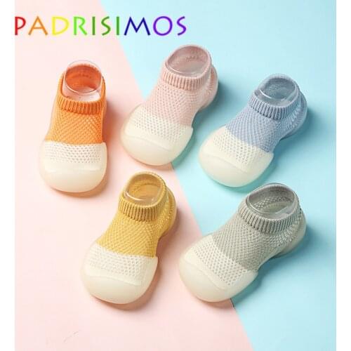 Baby Shoes Boy Girl Rubber Sneaker Cotton Soft Anti-Slip Sole Newborn Infant First Walkers Toddler Casual Crib Shoes YYZ-12