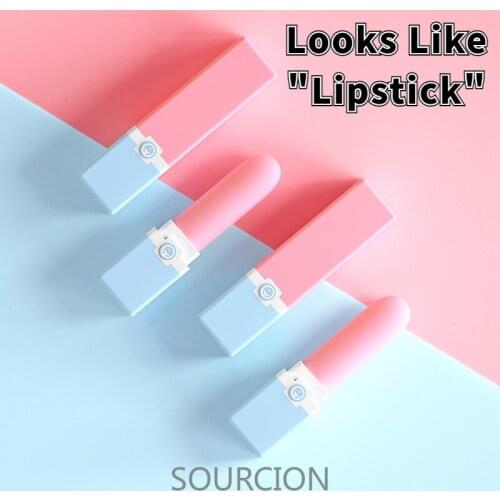 SourionD Mini Lipstick Vibrator Vaginal Massage Dildos Sex Toys For Woman AV Stick Small Bullet Vibrators Clitoris Stimulator