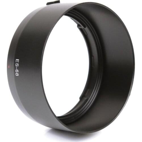 New For ES-68 II Bayonet Mount Round Shape Lens Plastic Hood for Canon EF 50mm F/1.8 STM Lens Shading Cover