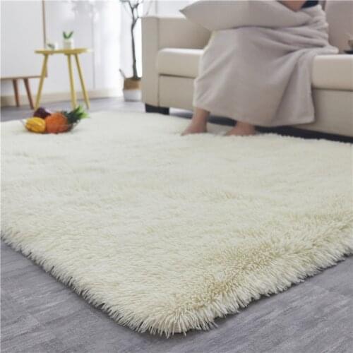 Fluffy Carpet for Living Room Long Plush Rug Childrens Play Mats Sofa Living Bedroom Bedside Mat Balcony Home Decor Carpets