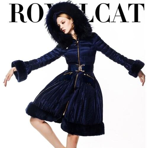 Women Down Jacket Brand 2016 Winter Jacket Women down and Parka Coat Raccon&Rabbit Fur Downs Jackets Outwear Overcoat Coats 15