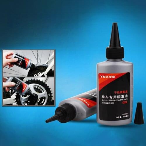 100ml Bicycle Special Lubricant Mtb Road Bike Dry Lube Chain Oil For Fork Flywheel Bicycle Chain Oil Dry Wheel Lubricant Repair