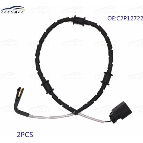 2PCS Front Brake Pad Wear Sensor C2P12722 for JAGUAR F-TYPE X152 XF X250 XJ X351 XK X150 Convertible Coupe Brake Pad Alarm Line