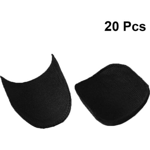 20pcs Soft Padded Shoulder Padding Encryption Foam Shoulder Pads For Blazer T-Shirt Clothes Sewing Accessories Thin Sponge Pad