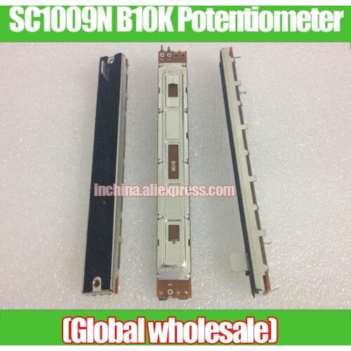 3pcs SC1009N B10K Straight Slide Single Potentiometer / for Soundcraft LIVE4 Fader / Shank Length 8MMB variable resistors