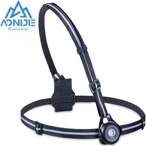 AONIJIE E4303 Waterproof Adjustment Chest Light Lamp Flashlight USB Charging For Night Running Cycling Hiking