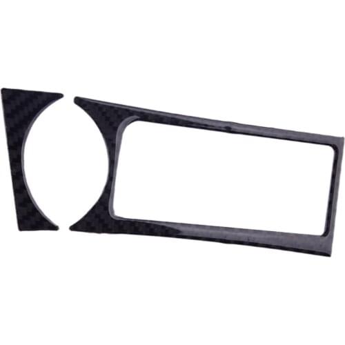 Car Carbon Fiber Ignition Switch Panel Trims Covers Stickers Black Fit For Toyota GT86 Scion FR-S Subaru BRZ 2012 2013-2017 LHD