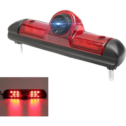 Auto Third Brake Light Rear View Camera Waterproof Nightshot Backup Camera For Citroen Fiat Ducato Peugeot Boxer Accessories