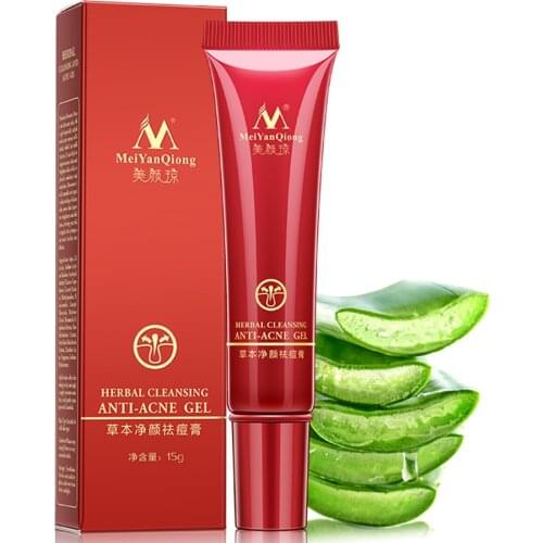 Effective Acne Removal Cream Herbal Anti-acne Repair Fade Acne Spots Oil Control Whitening Moisturizing Face Gel Skin Care
