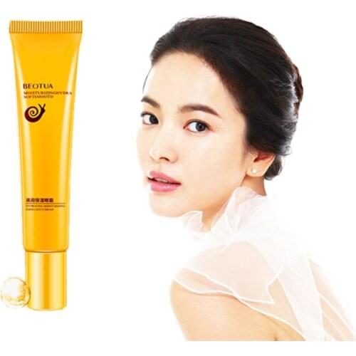 Cure Red Eye Cream Snail Collagen Anti-Wrinkle Goji Cream Eyelid Drooping Lifting Serum Dark Under-eye Circles Care Puffiness