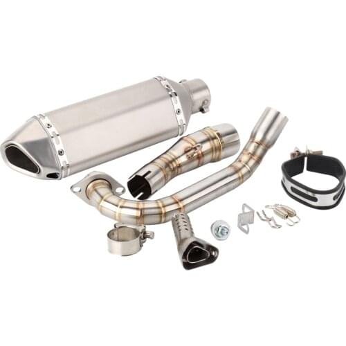 XMAX 300 Motorcycle For Yamaha XMAX 250 XMAX 300 2017 2018 2019 Escape Slip-on Motorcycle Exhaust Pipe And Link Pipe System