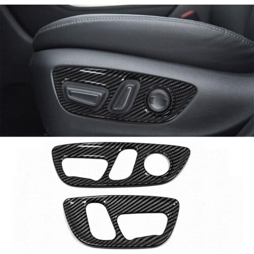 CAR INNER SEAT ADJUST BUTTON BEZEL TRIM COVERS FOR TOYOTA HIGHLANDER (LHD) XU70 2020 2021 ACCESSORIES