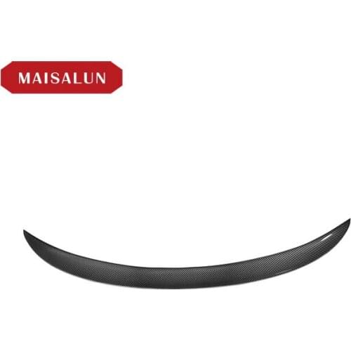 Suitable For the Rear Spoiler of Bmw 3 Series E90p Carbon Fiber Wind Fixing Tail