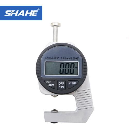 Portable mini Precise Digital Thickness Gauge Meter Tester Micrometer sharp head thickness measurement tool 0 to 12.7mm