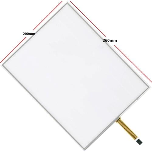 12 inch industrial touch screen 12.1 inch 4 wire touch screen ordering machine one queuing machine 260*200