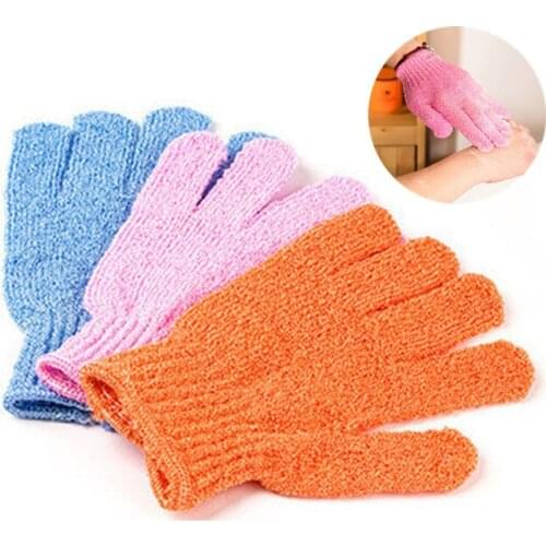 Bath Gloves Exfoliating Shower Mitts Spa Body Massage Cleaning ScrubberHealth Care Beauty Wash Portable Household Merchandises