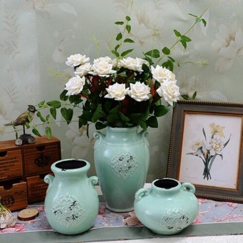 1 Pcs Rose Artificial Flower Real Touch Artificial Bouquet Fake Flower For Wedding Decor Bridal Bouquet Home Room