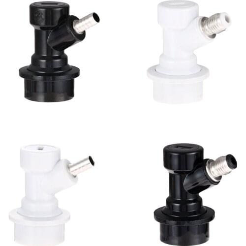 1Pc 1/4'' Homebrew Beer Lock Keg Disconnect Dispenser Liquid Gas Connectors Barbed/Threaded Mouth