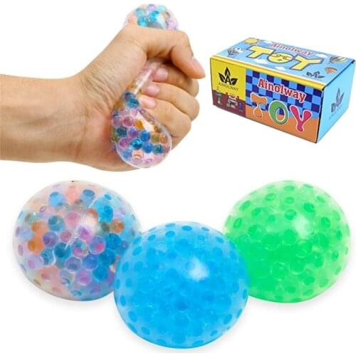 3pcs Stress Relief Squeezing Balls for Kids and Adults Premium AntiStress Squishy Balls Alleviate Tension Sensory Toys Gift Set