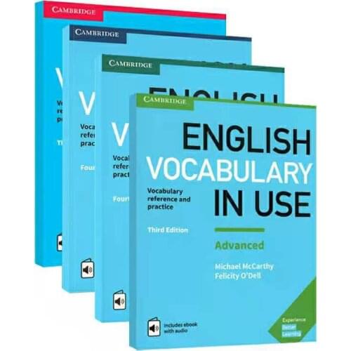4 Books/SET New Cambridge English Vocabulary in Use Collection Books