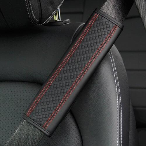 Car Belt Protector Seatbelt Cover Car Accessories for Toyota Corolla Avensis Yaris Rav4 Auris Hilux Prius Prado Camry