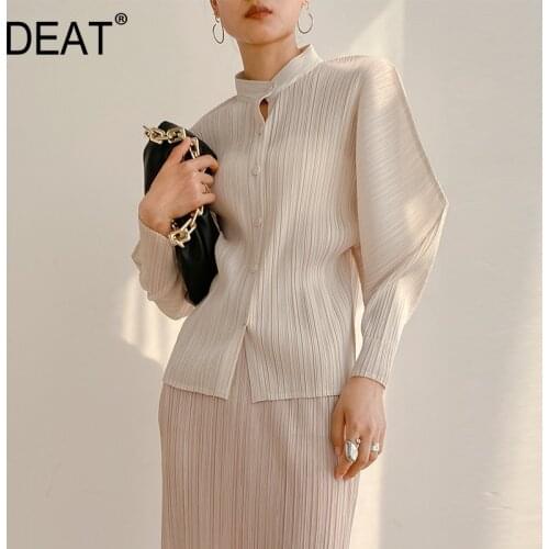 Женские офисные рубашки DEAT China At AliExpress