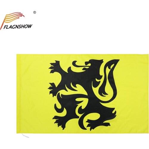 FLAGNSHOW Strijdvlag Battle Flag Flanders Flags Used By The Flemish Movement