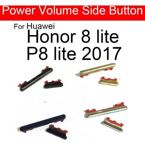Power Volume Button Flex Cable For Huawei Honor 8 Lite P8 Lite (2017) Up Down Audio Control Button Repair Replacement Parts