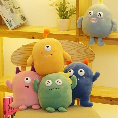 25cm Creative Cartoon Little Devil Plush Toy Cute Doll Stuffed Toy Soft Cushion Pillow Appease Baby Toys Kids Birthday Gift