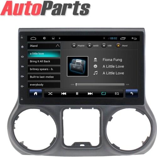 Kukuz Android Car Dvd Player for Jeep Wrangler 2011 2012 2013 2014 GPS multimedia Player built-in Radio Video Navigation Wifi