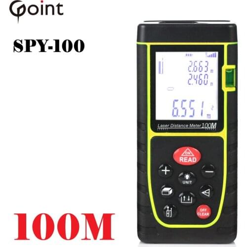 SPYONWAY Laser Distance Meter Trena Laser Ruler Rangefinders Digital Distance Meter Measurer Range Finder Lazer Metreler 100m