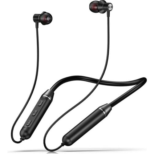 Magnetic Wireless Bluetooth Earphones Neckband Stereo Sports Headset Handsfree Earbuds Headphones With Mic For Cubot C20 J9