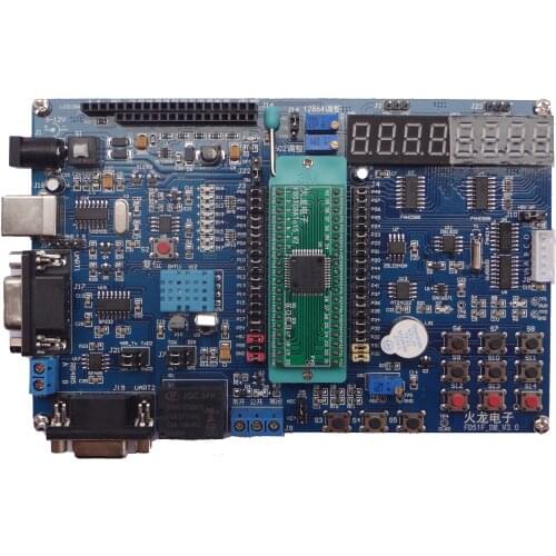 FD51F, STC8A8K64S4A12 Development Board, 51 Development Board, Compatible with STC15 Chip