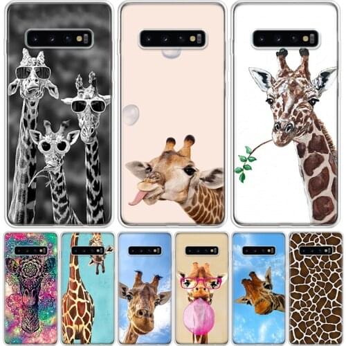 Giraffe Anime Cute Phone Case For Samsung Galaxy A50 A70 A30S A51 A71 A10 A20E A40 A90 A20S M30S A6 A7 A8 A9 Plus Coque