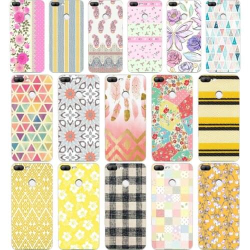 065FG Cloth Texture gift Soft Silicone Tpu Cover phone Case for huawei Honor 9 10 20 Lite Pro