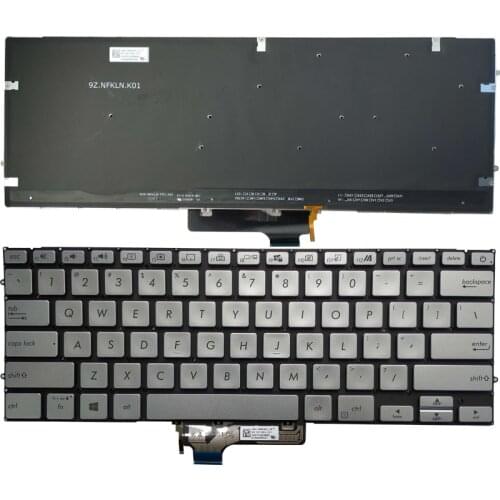NEW US Laptop Keyboard For ASUS ZenBook UX431 X431 V431 K431 S431 X431FAC UX431U UX431F U4500F with backlight