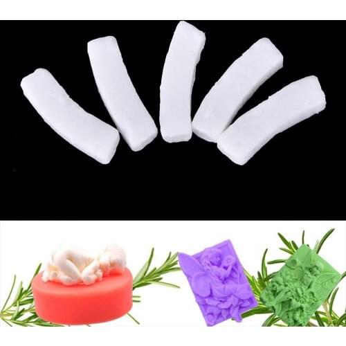New 250g Transparent Soap&white Base DIY Handmade Raw Materials Base for Soap Making