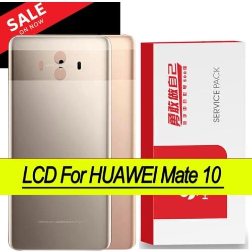 Original Back Housing Replacement for HUAWEI MATE 10 Back Cover Battery adhesive Sticker Back Housing Repair Parts