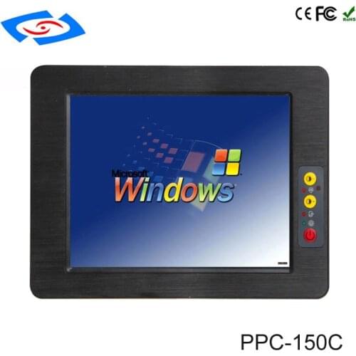 15 inch 400 Cd/m2 High Brightness Touch Screen Panel PC Support Customization With Resolution 1024*768 For Working Outside