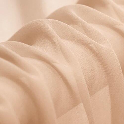 SILK GEORGETTE 114cm width 8momme/100% Pure Silk Georgette Fabric Manufacturer Direct Sale Free Shipping Peach NO 31