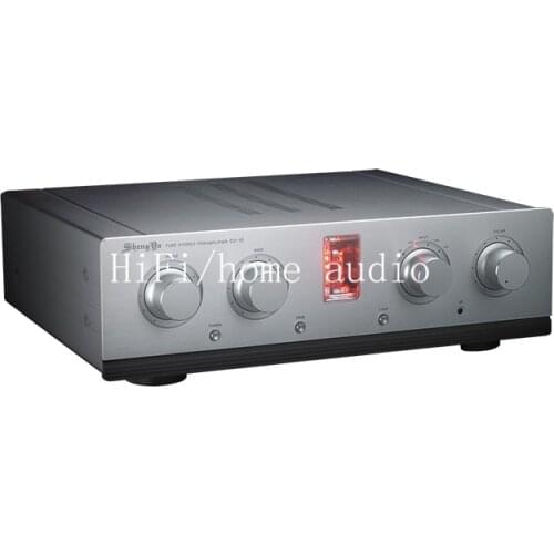 Shengya CV-15 vacuum tube and transistor hybrid preamplifier, the sound is balanced and thick and warm, distortion below 0.1