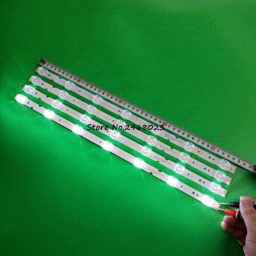 LED Backlight strip 7 Lamp for TCL 49D6 49V2 49S2 4C-LB4907-ZM03J ZM-JN-F 19 GIC49LB43-3030