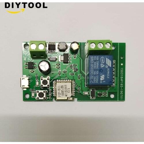 EweLink smart USB 5-32V DIY 1 Channel Jog Inching Self-locking WIFI Wireless Smart Home Switch Remote Control