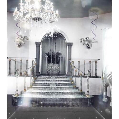 Vintage building stairs photo backgrounds vinyl wedding ceremony backdrop photography in photographer studio Accessories CM-6967